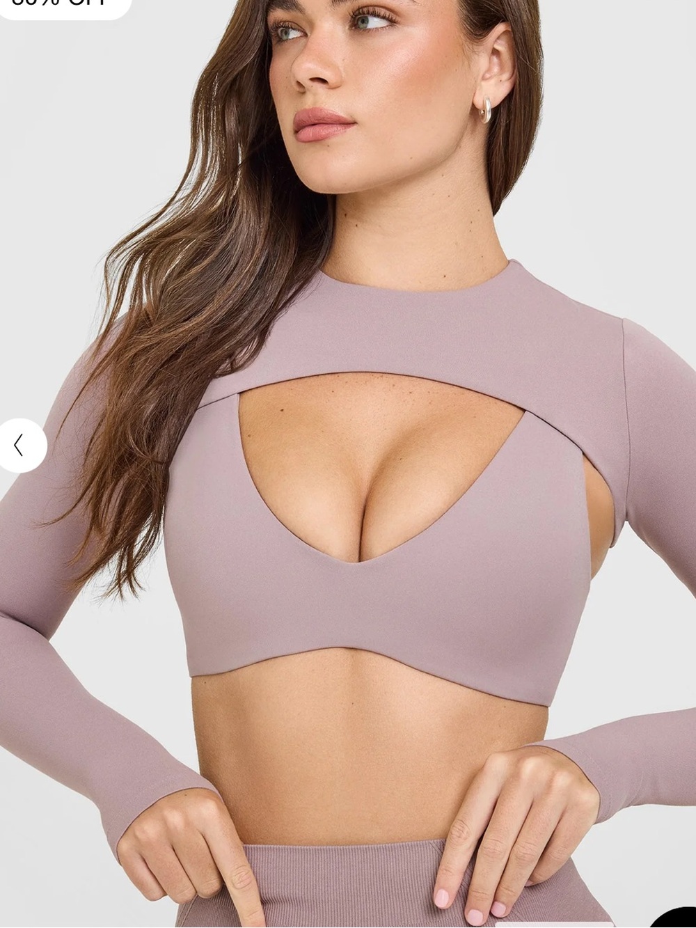 Oner Active SOFTMOTION™ SHRUG COVER - Dusty Purple